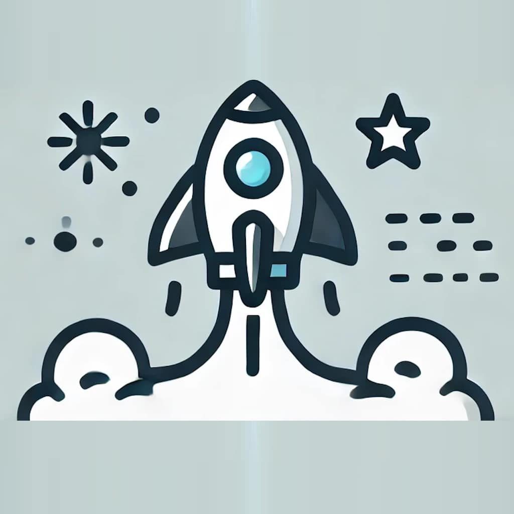 A single image of a teenage girl with a beret, happily eating a croissant.