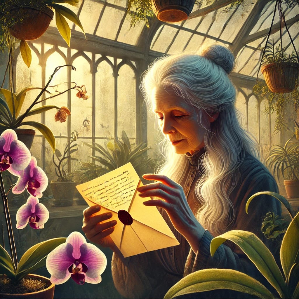 A tense scene inside a dark echoing cave with Armand Leclerc and Elodie Moreau cautiously advancing, looking around as if being followed